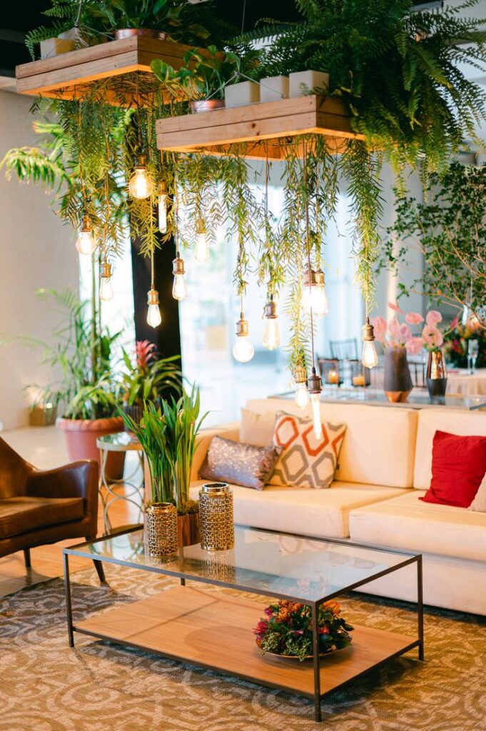 Lounge em casamento - Decoração por Senika para Casar